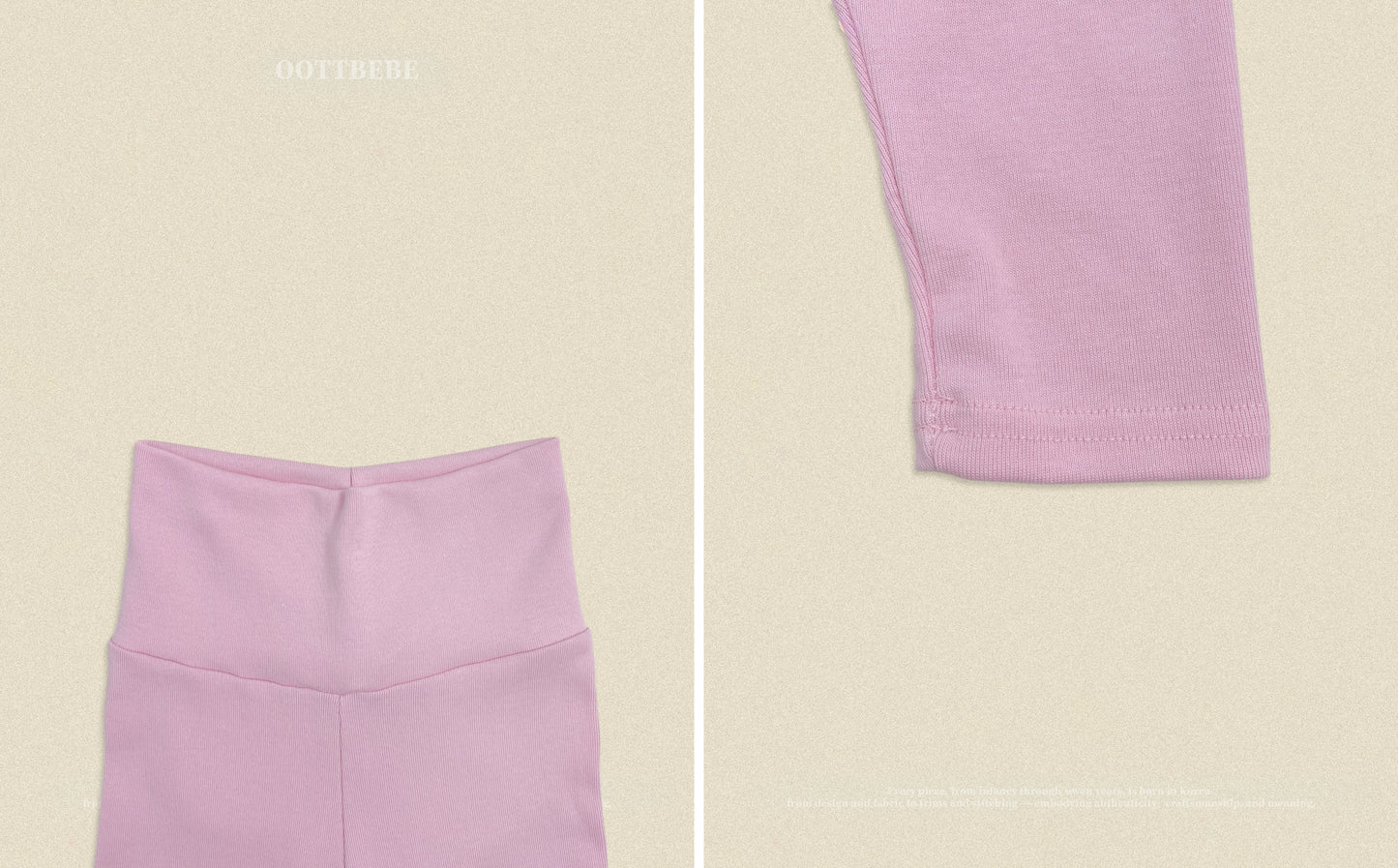 (Pre-order) OOTTBEBE Fall - Lovely Floral Romper & Leggings Set 코코플라워슈트세트 (2 Colors)