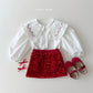 (Pre-order) Daily Bebe - Kids’ Embroidered Collar Blouse 자수카라 블랑