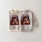 (Pre-order) Daily Bebe - Kids' Puppy Mock-Neck Sweatshirt 강아지 반목 맨투맨 (2 Colors)