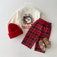 (Pre-order) Daily Bebe Winter - Kids' Merry Check Pants 메리 체크팬츠 (2 Colors)