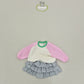 (Pre-order) Soybean Kids - 3-tiered Ruffle Skirt 3단캉캉스커트 (3 Colors)