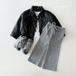 (Pre-order) Daily Bebe - Kids' Faux Leather Jacket 깨죽자켓 (2 Colors)