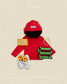 (Pre-order) OOTTBEBE Fall - Retro Hooded Tee - 레트로후드쫄티 (4 Colors)
