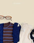 (Pre-order) OOTTBEBE Fall - Tomboy Ribbed Tee - 톰보이시보리티셔츠 (2 Colors)