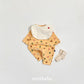 (Pre-order) OOTTBEBE Winter - 	Yum Yum Friends Full Bodysuit 얌얌친구전신슈트 (3 Colors)