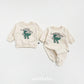 (Pre-order) OOTTBEBE - Dino Sweatshirt 공룡맨투맨 (3 Colors)