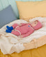 (Pre-order) OOTTBEBE Fall - Sweet Stripe Romper & Leggings Set 바닐라라떼슈트세트 (3 Colors)
