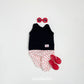 (Pre-order) OOTTBEBE - Daily 3-Piece Set 데일리3종Set (2 Colors)