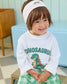 (Pre-order) OOTTBEBE Fall - Robot Dinosaur Top & Bottom Set - 로봇공룡상하복 (5 Colors)