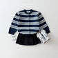 (Pre-order) Daily Bebe - Kids' Multi Stripe Cardigan 멀티단가라 가디건 (2 Colors)