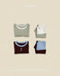 (Pre-order) OOTTBEBE Fall - Mini Dot Romper & Leggings Set 슈슈도트슈트세트 (2 Colors)
