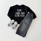 (Pre-order) Daily Bebe - Kids’ Loved Tee 러브드티 (2 Colors)