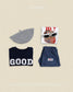 (Pre-order) OOTTBEBE Fall - GOOD Sweatshirt - GOOD 맨투맨 (2 Colors)