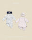 (Pre-order) OOTTBEBE Fall - Petite Heart Pajama Set 쁘띠하트실내복 (2 Colors)