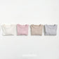 (Pre-order) OOTTBEBE - Creamy Cuff Tee 크리미시보리티 (4 Colors)