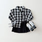 (Pre-order) Daily Bebe - Kids' Autumn Check Shirt 어텀체크셔츠 (2 Colors)