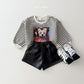 (Pre-order) Daily Bebe - Kids' Faux Leather Shorts 깨죽 반바지 (3 Colors)
