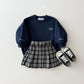 (Pre-order) Daily Bebe - Kids’ Love Point Sweatshirt 러브포인트 맨투맨 (2 Colors)
