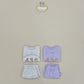 (Pre-order) Soybean Kids - Ballerina Bear Top & Bottom Set 발레베어상하복 (2 Colors)