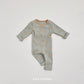 (Pre-order) OOTTBEBE Winter - Mung-Mung Pajama Set 멍멍실내복 (2 Colors)