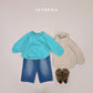 (Pre-order) Soybean Kids Spring - Wide Brush Denim Pants 와이드브러쉬데님팬츠 (2 Colors)