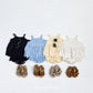 (Pre-order) OOTTBEBE - Bali Tank Suit + Bloomer Set 발리나시슈트+블루머세트 (4 Colors)