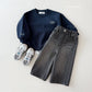 (Pre-order) Daily Bebe - Kids’ Love Point Sweatshirt 러브포인트 맨투맨 (2 Colors)
