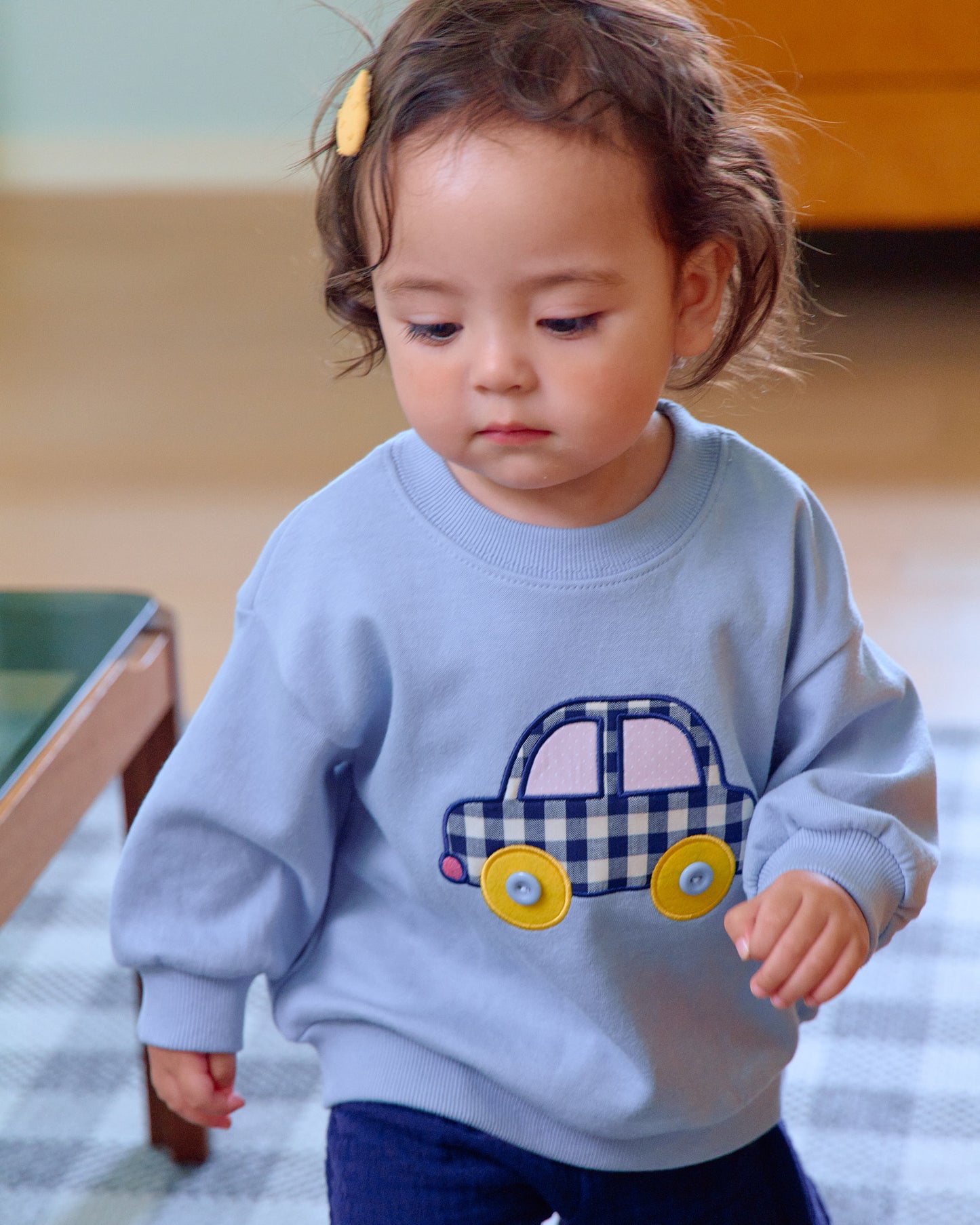(Pre-order) OOTTBEBE Fall - Bungbung Sweatshirt - 붕붕이맨투맨 (3 Colors)