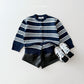 (Pre-order) Daily Bebe - Kids' Multi Stripe Cardigan 멀티단가라 가디건 (2 Colors)