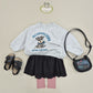 (Pre-order) Soybean Kids - Ribbon Layered Dress 리본레이어드원피스 (2 Colors)