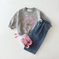(Pre-order) Daily Bebe - Kids' Banding Denim Pants 밴딩데님팬츠