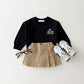 (Pre-order) Daily Bebe - Kids’ Loved Tee 러브드티 (2 Colors)