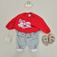 (Pre-order) Soybean Kids - Ruffled Skirt Jogger Pants 프릴치마조거팬츠 (3 Colors)