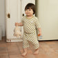 (COCOHANI) Summer MicroModal Checkerboard Short Sleeve Pajama Set (3 Colors)