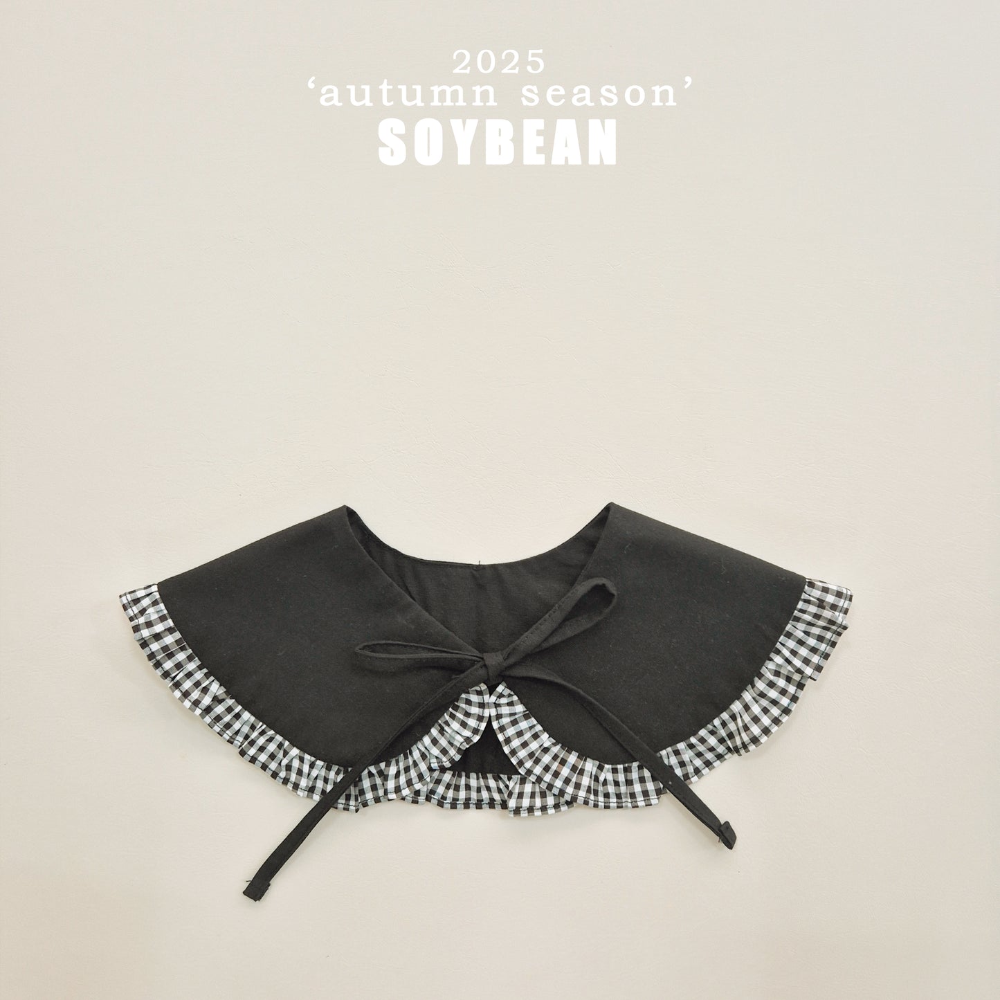 (Pre-order) Soybean Kids - Ribbon Lace Cape 리본레이스케이프 (3 Colors)