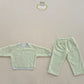 (Pre-order) Soybean Kids - Super Fleece Wide Top & Bottom Set 슈퍼플리스와이드상하복 (4 Colors)