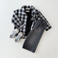 (Pre-order) Daily Bebe - Kids' Autumn Check Shirt 어텀체크셔츠 (2 Colors)