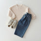 (Pre-order) Daily Bebe - Kids' Banding Denim Pants 밴딩데님팬츠