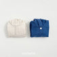 (Pre-order) OOTTBEBE - Stitch Hoodie Suit 스티치후드슈트 (2 Colors)