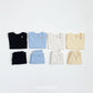 (Pre-order) OOTTBEBE - Bali Pleats Top and Bottom Set 발리플리츠상하복 (4 Colors)