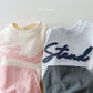 (Pre-order) Daily Bebe - Kids’ Crinkle Pocket Sweatshirt 바스락 포켓 맨투맨 (2 Colors)