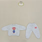 (Pre-order) Soybean Kids - Chef Bear Top & Bottom Set 쉐프베어상하복 (3 Colors)