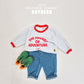 (Pre-order) Soybean Kids - Tapered Denim Pants 테이퍼드데님팬츠 (2 Colors)