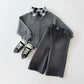 (Pre-order) Daily Bebe - Kids’ Ribbed Knit Sweatshirt 골지니트 맨투맨 (3 Colors)