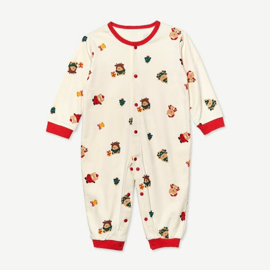 (Baby Boom) Christmas Bamboo Romper