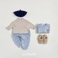 (Pre-order) OOTTBEBE Winter - Modal Ribbed Turtleneck Tee 모달골지폴라티 (4 Colors)