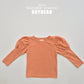 (Pre-order) Soybean Kids - Rosy Puff Tee 로지퍼프티 (3 Colors)