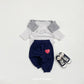 (Pre-order) OOTTBEBE Spring - Heart Pocket Pants 하트포켓팬츠 (3 Colors)