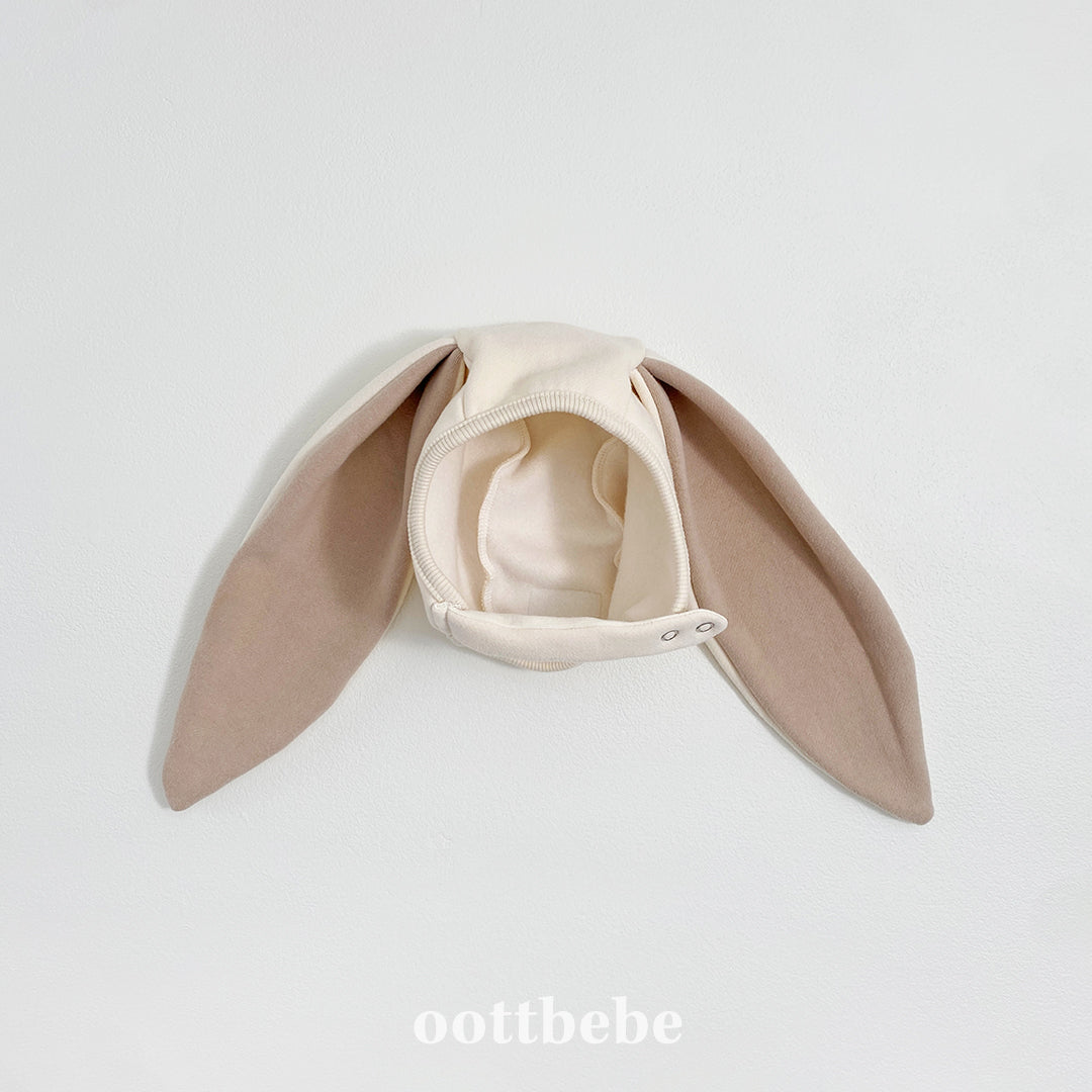 (Pre-order) OOTTBEBE Winter -  Bunny Ear Hood 바니모자 (5 Colors)
