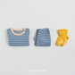 (Pre-order) OOTTBEBE Spring - Apollo Stripe Pajama Set 아폴로실내복 (3 Colors)